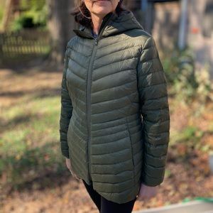 Lands End Ultralight Down Jacket (Petite XS)